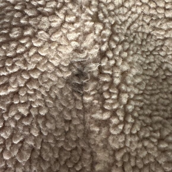 Teddy Fleece Bomber Jacket Soft Textured Outerwear By Divided H&M - Picture 6 of 6